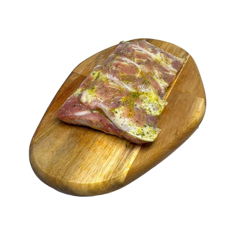 MEAT AND SALT Scaricica with butter and garlic