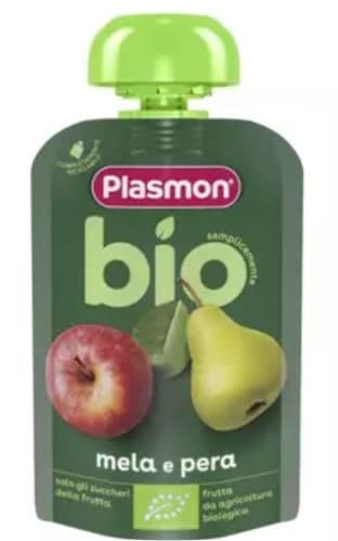 Plasmon ECO Piure din pere si mere, +6 luni