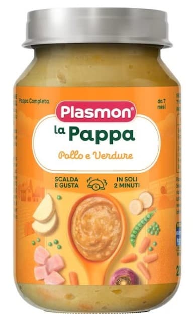 Plasmon Meniu cu pui si legume