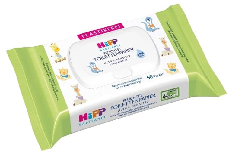 Hipp Wet Toilet Paper 50 pcs