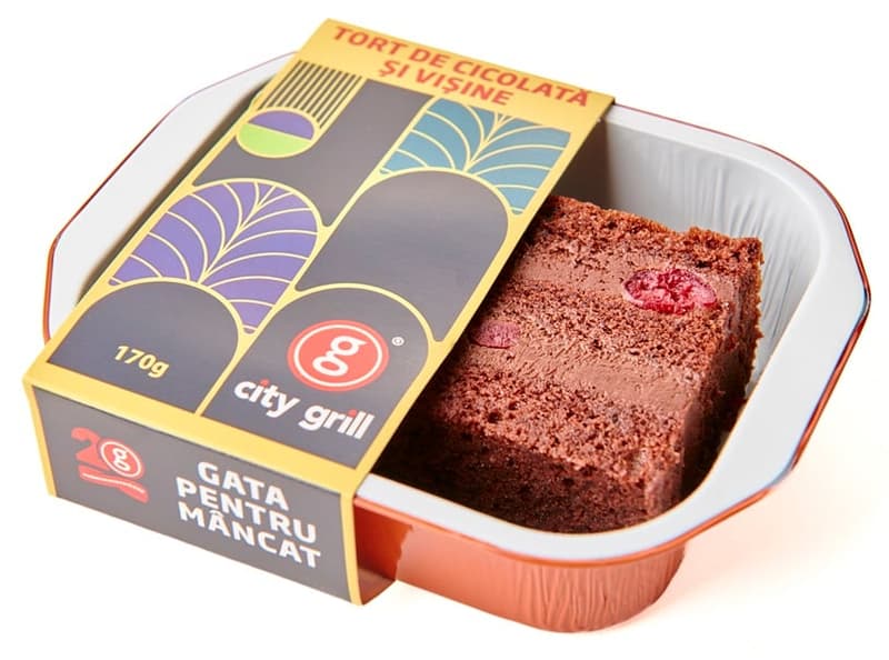 City Grill Sour cherry chocolate cake