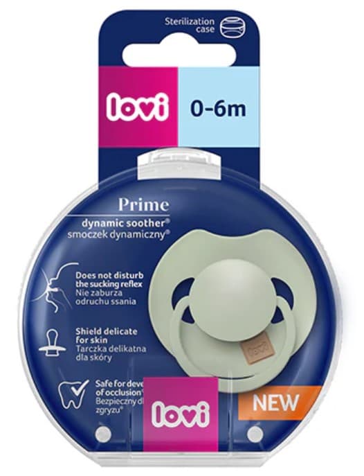 Lovi Dynamic Prime Suzeta silicon 0-6 luni, fistic