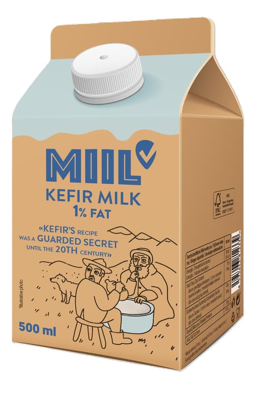 Miil Kefir 1% grasime