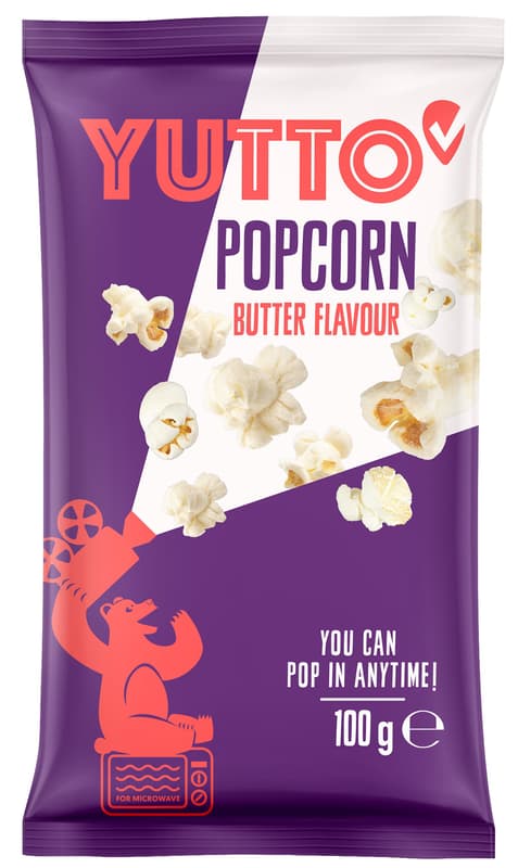 Yutto Popcorn unt microunde