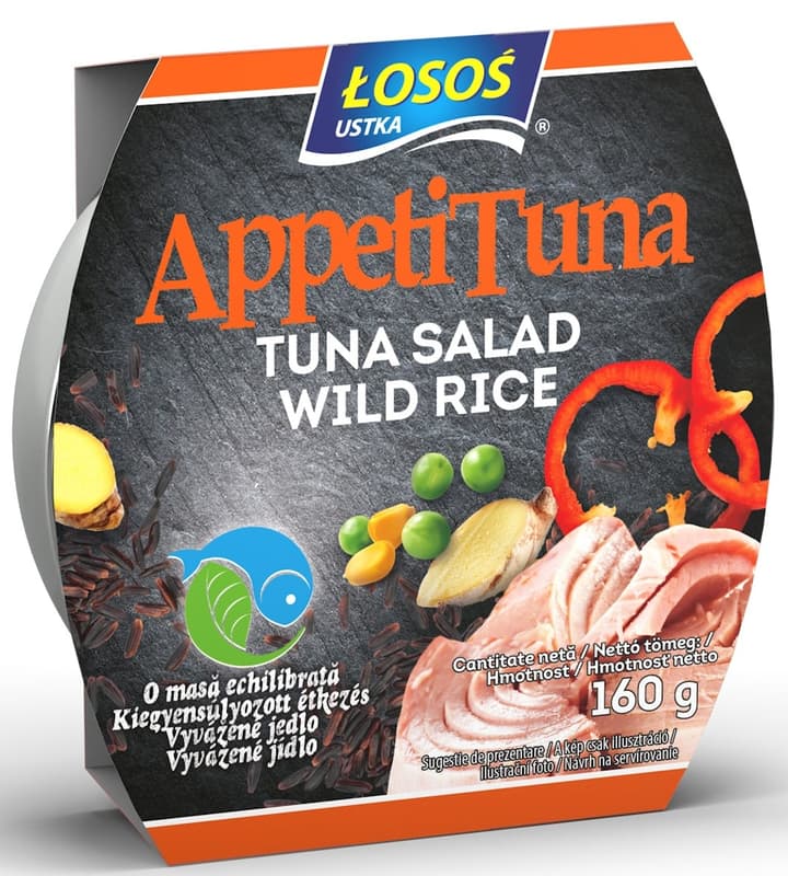 LOSOS TUNA SALAD WITH GINGER AND WILD RICE