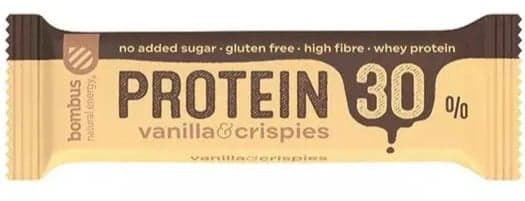 Bombus ECO Protein bar with vanilla and crispies 30% protein