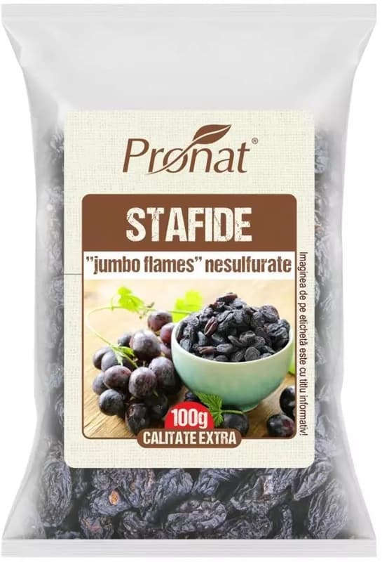 Pronat Raisins Jumbo flames unsulfurized