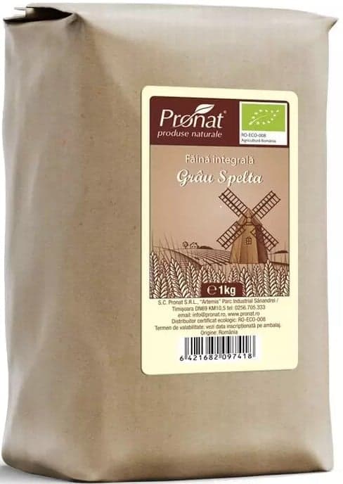 Pronat ECO Whole wheat flour from spelled wheat