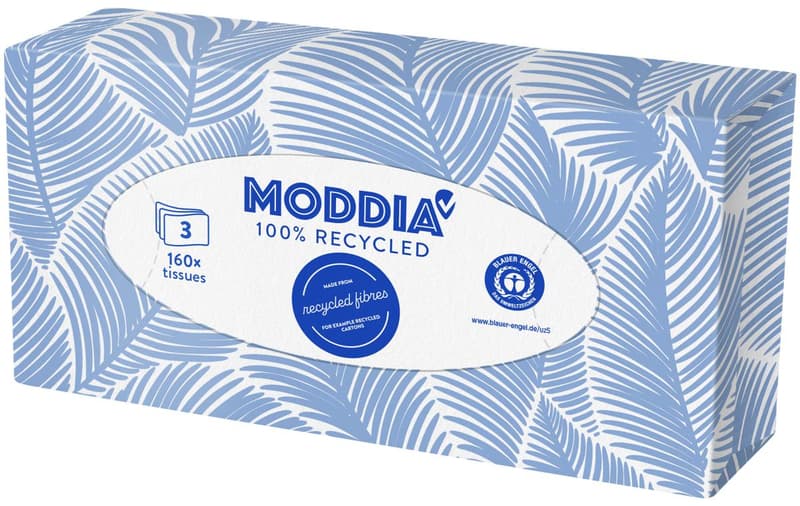 Moddia PureCycle Servetele de fata 3 straturi