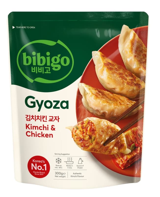 Bibigo Gyoza Kimchi and Chicken