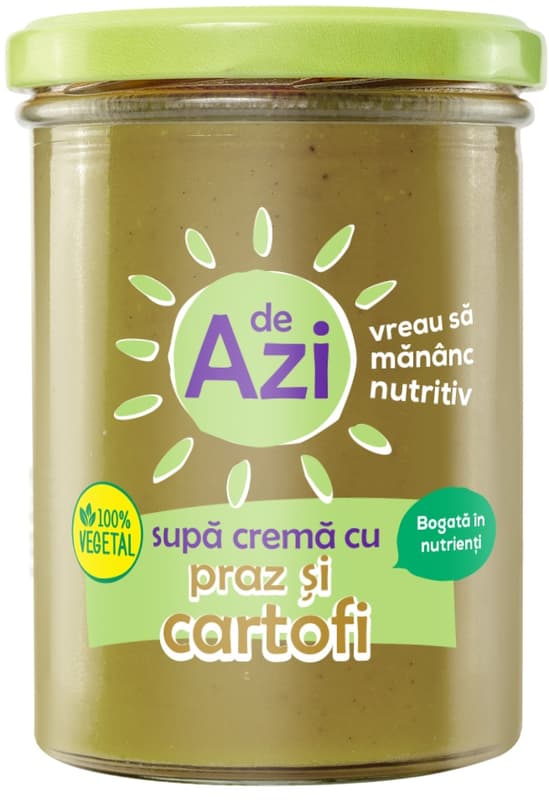 DE AZI CREAM SOUP WITH LEEKS AND POTATOES 390g