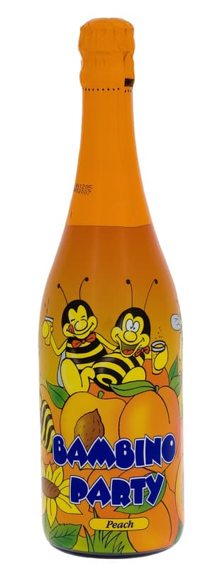 Bambino Party Vin spumant fara alcool cu aroma de Piersica