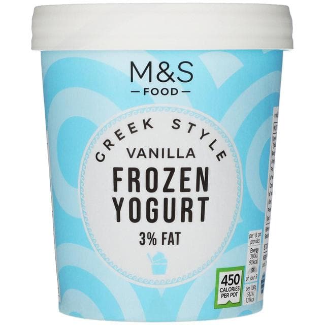 Marks & Spencer Inghetata de tip iaurt grecesc cu aroma de vanilie