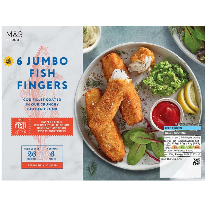 Marks & Spencer Peste jumbo 6 x 74g