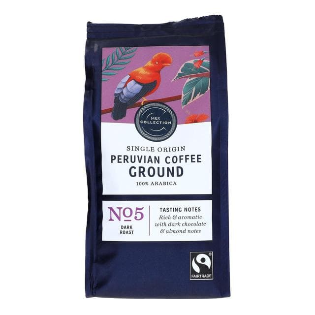 Marks & Spencer Cafea prajita si macinata peruana 100% Arabica