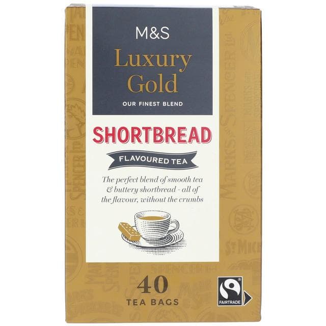 Marks & Spencer Ceai Luxury Gold cu gust de biscuiti