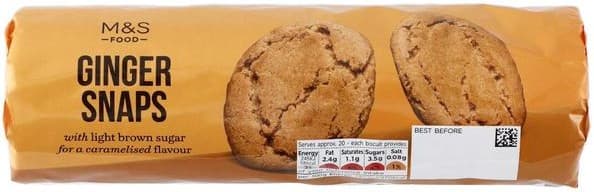 Marks & Spencer Biscuiti crapati cu ghimbir