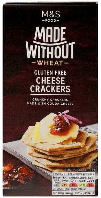 Marks & Spencer Biscuiti cu aroma de branza Gouda fara gluten