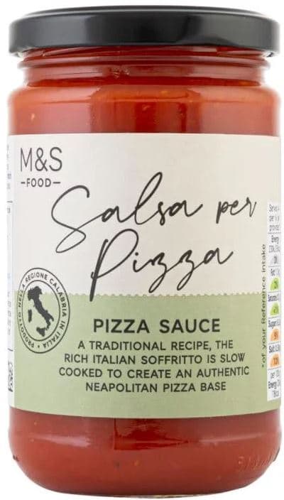 Marks & Spencer Sos de rosii pentru pizza Margherita, cu busuioc si ulei de masline (3%)