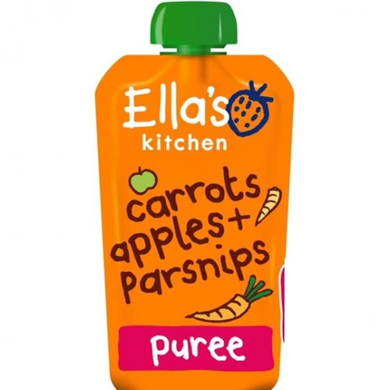Ella's Kitchen ECO Carrot, Apple and Parsnip Puree