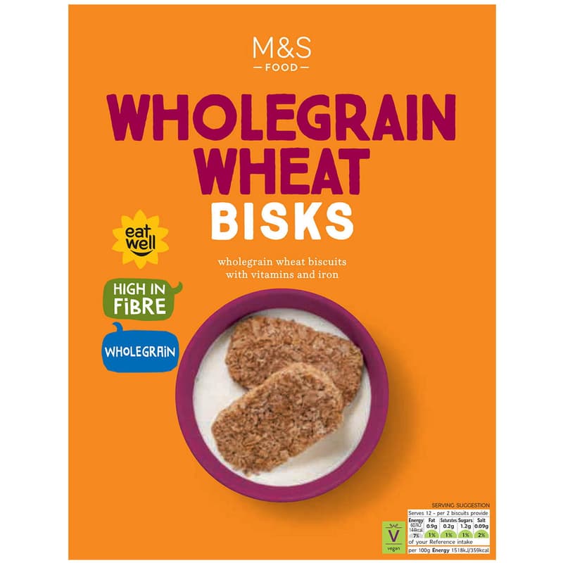 Marks & Spencer Wholegrain Wheat Bisks