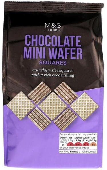 Marks & Spencer Napolitane cu crema de cacao