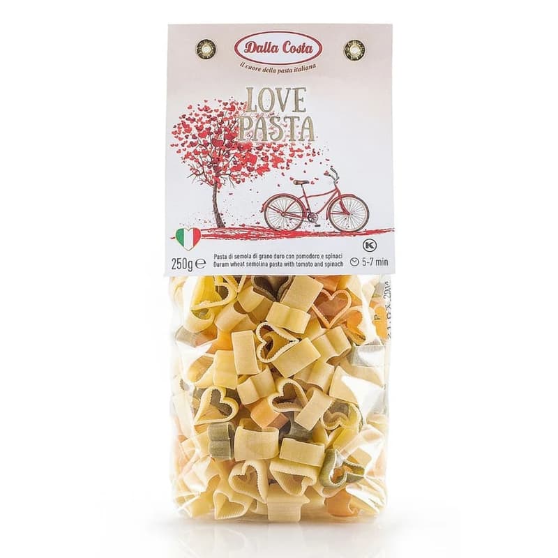 Dalla Costa Love Pasta with Tomato and Spinach
