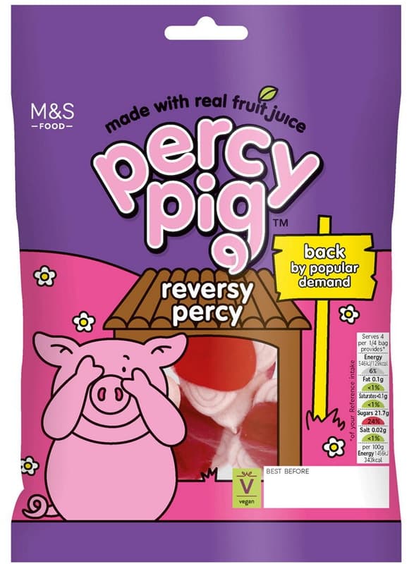 Marks & Spencer Jeleuri moi cu sucuri de fructe Percy Pig