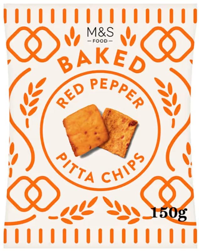 Marks & Spencer Red Pepper Pitta Chips