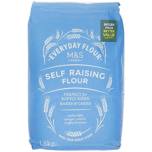 Marks & Spencer Faina alba de grau cu agenti de dospire