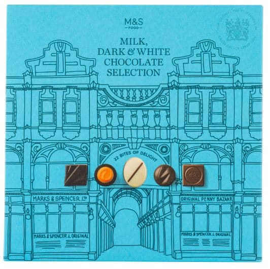 Marks & Spencer Selectie de praline din ciocolata cu diverse umpluturi