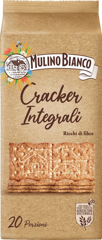 Mulino Bianco Whole Wheat Crackers