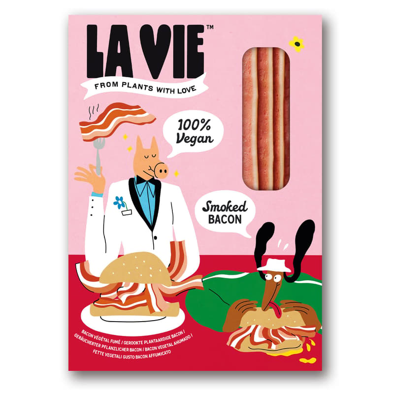 La Vie Bacon afumat pe baza de plante