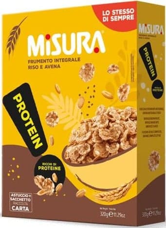 Misura Rice and oat whole grains, with vegetable proteins