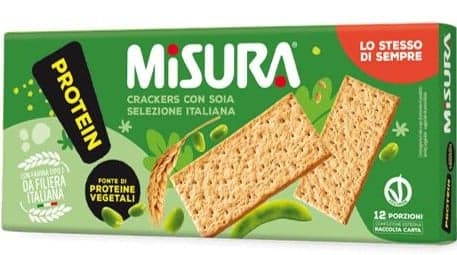 Misura Crackers with soy, with vegetable protein