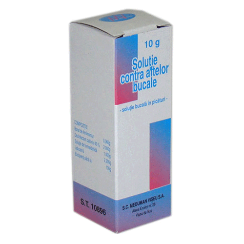 MEDUMAN SOLUTIE CONTRA AFTELOR BUCALE 10ML