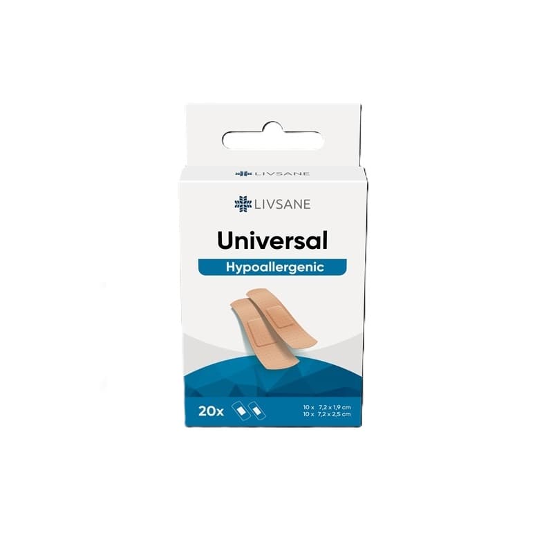 LIVSANE CLASIC PLASTURI UNIVERSALI 20 DE BUCATI