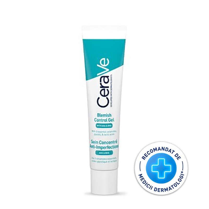 CERAVE GEL ANTI-IMPERFECTIUNI TEN CU TENDINTA ACNEICA CU AHA SI BHA 40 ML