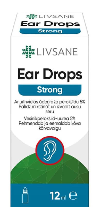 LIVSANE PICATURI AURICULARE FORTE X 12ML