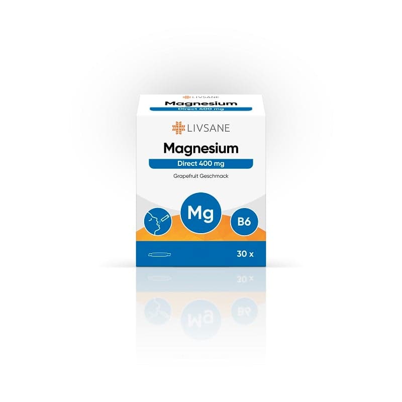 LIVSANE MAGNEZIU 400MG DIRECT STICKS X 30 BUCATI