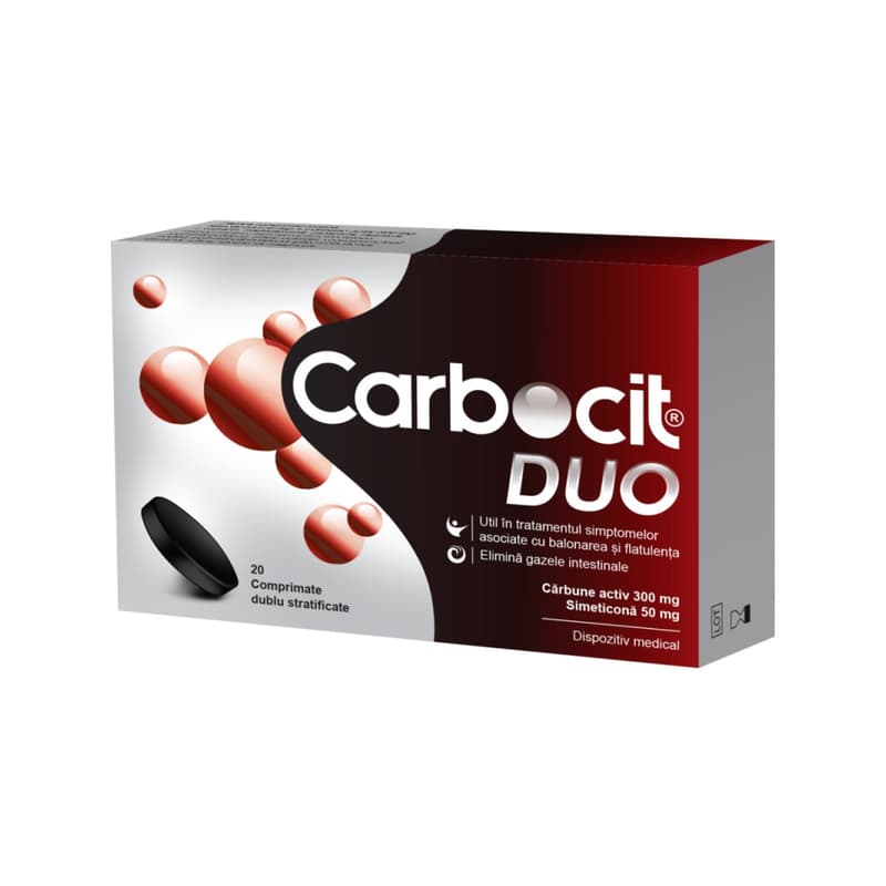 CARBOCIT DUO X 20 COMPRIMATE BIOFARM