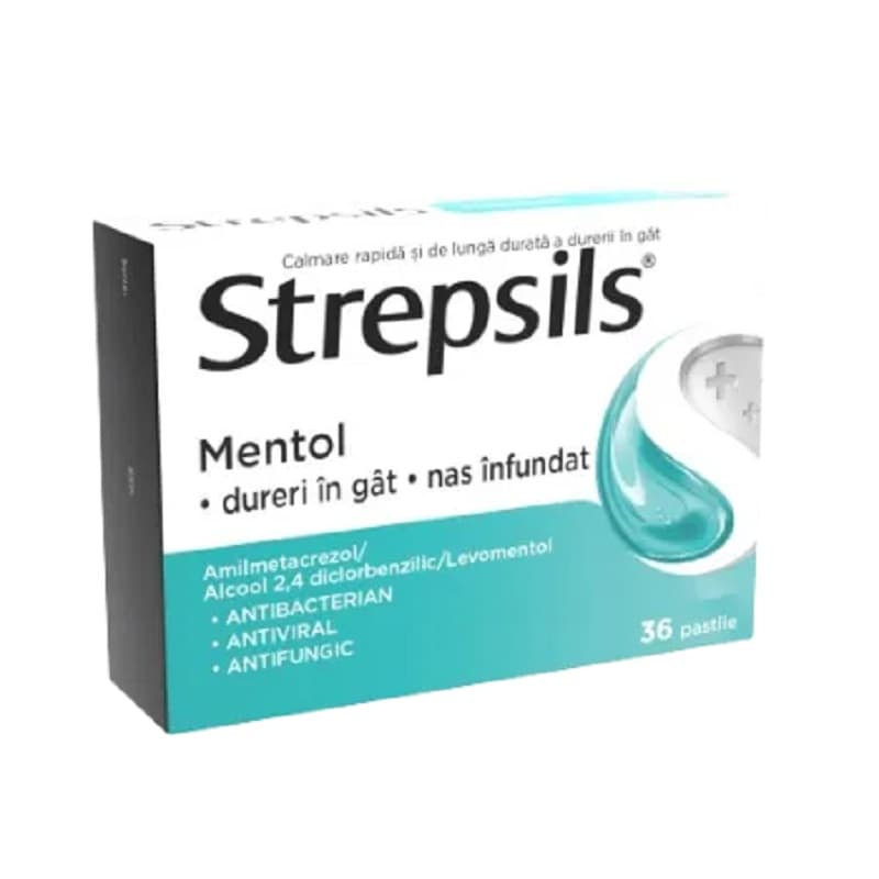 STREPSILS MENTOL 36 CAPSULE