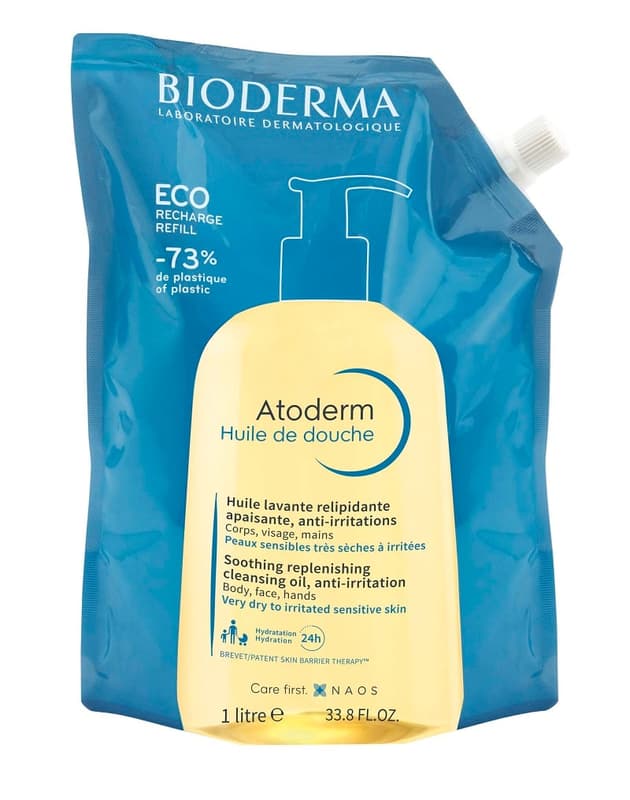 BIODERMA ATODERM REZERVA ECO ULEI DE DUS 1 LITRU