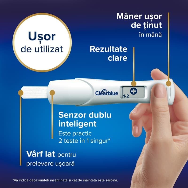 CLEARBLUE TEST SARCINA DIGITAL 1 BUCATA