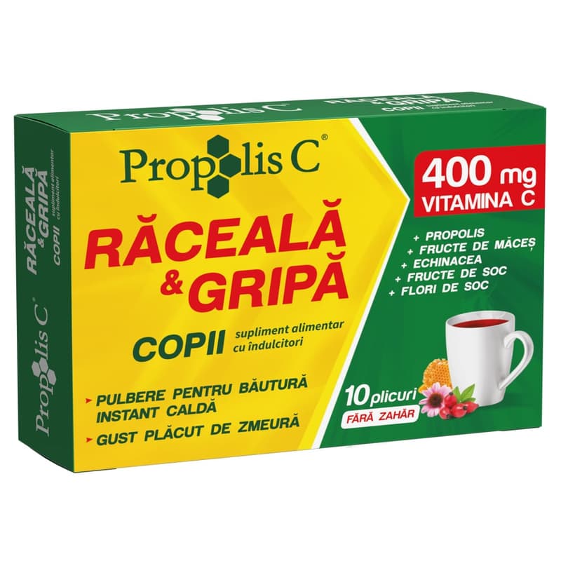 FITERMAN PROPOLIS C RACEALA SI GRIPA COPII 10 PLICURI