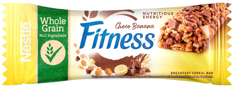 Fitness Choco Banana Baton de cereale pentru mic dejun