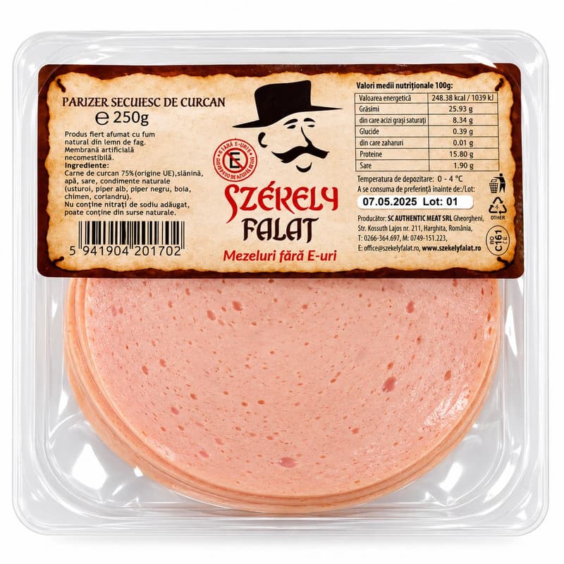 Szekely Falat Parizer curcan feliat