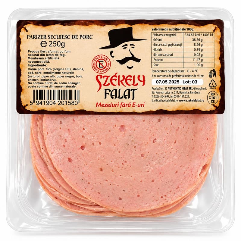Szekely Falat Parizer porc feliat