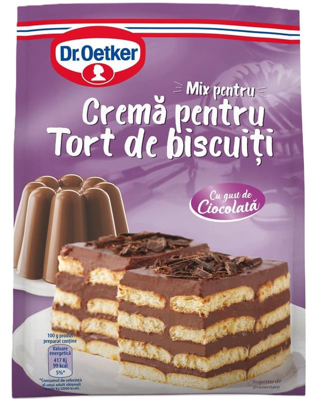 Dr.Oetker Chocolate Flavoured Biscuit Cake Cream Mix