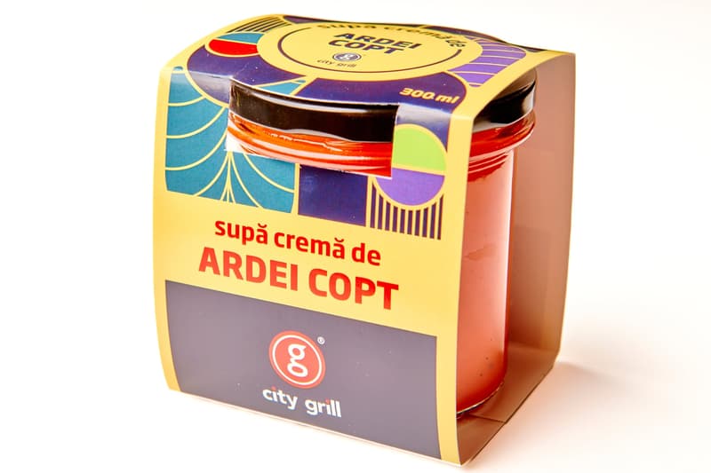 City Grill Supa crema de ardei copt